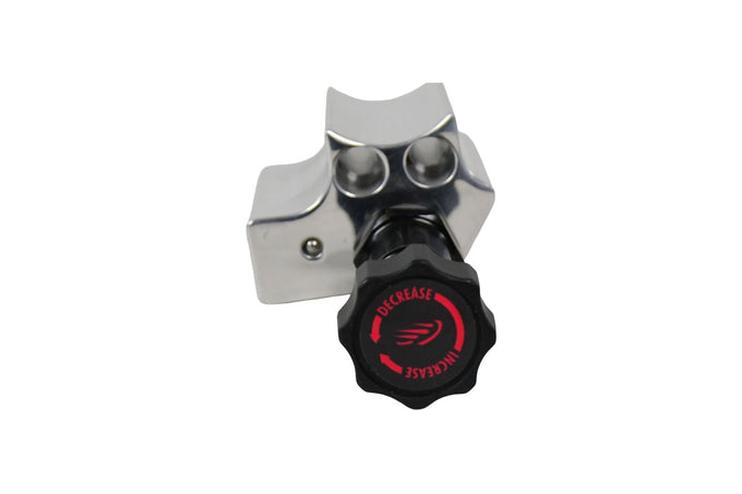Remaster Adj.Proportioning Valve, Polished, Right Port<br>ReMaster Master Cylinder Mount