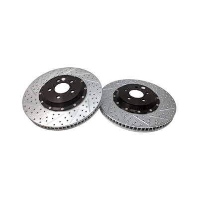 EradiSpeed+Front 2-piece Performance Brake Rotors, SDZ<br>15-23 Ford Mustang GT Perf Pkg 6-Piston