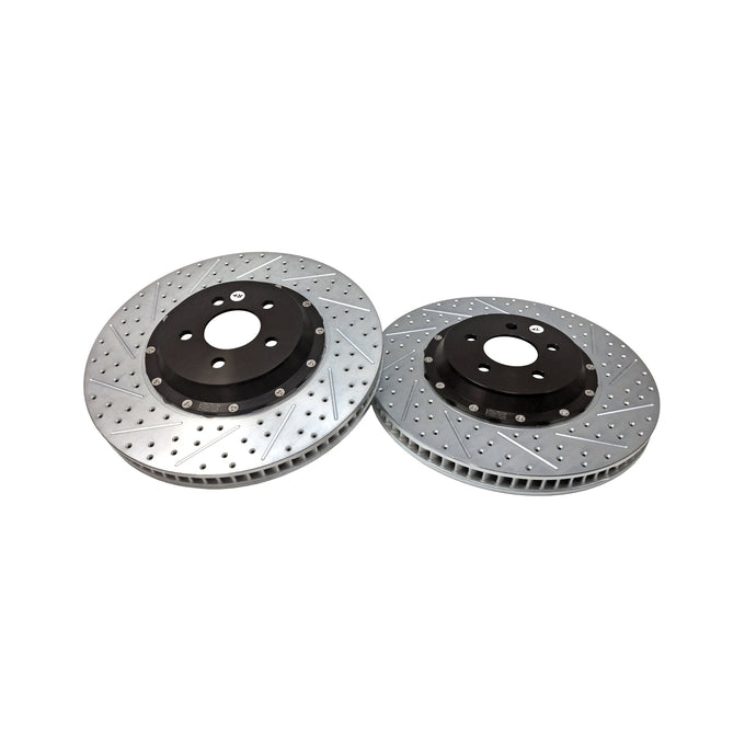 EradiSpeed+Front 2-piece Performance Brake Rotors, SDZ<br>15-23 Ford Mustang GT Perf Pkg 6-Piston