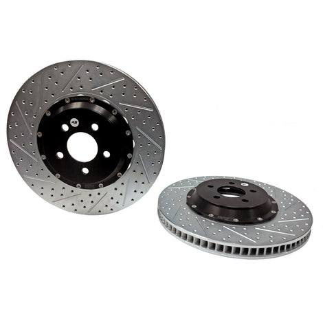EradiSpeed+Front 2-piece Performance Brake Rotors, SDZ<br>15-23 Ford Mustang GT Perf Pkg 6-Piston