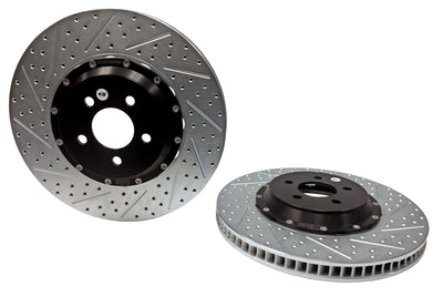 EradiSpeed+Front 2-piece Performance Brake Rotors, SDZ<br>15-23 Ford Mustang GT Perf Pkg 6-Piston