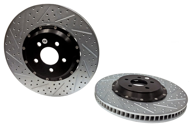EradiSpeed+Front 2-piece Performance Brake Rotors, SDZ<br>15-23 Ford Mustang GT Perf Pkg 6-Piston