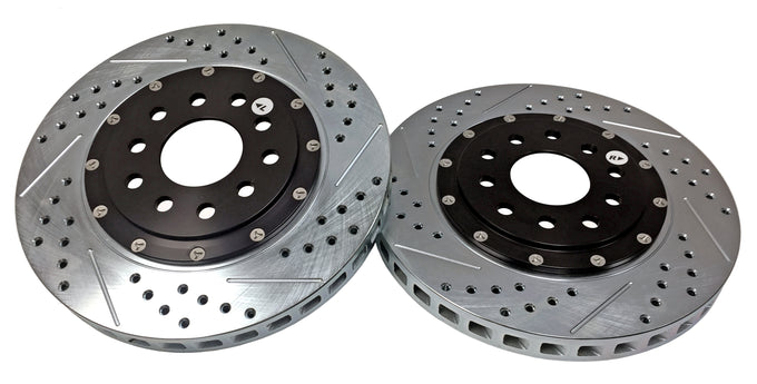 EradiSpeed+Front 2-piece Performance Brake Rotors, SDZ<br>04-09 Cadillac XLR, 97-04 Corvette, 05-13 Base