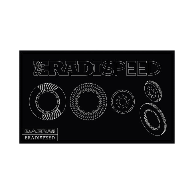 EradiSpeed+Front 2-piece Performance Brake Rotors, SDZ<br>04-09 Cadillac XLR, 97-04 Corvette, 05-13 Base