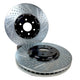 EradiSpeed+Front 2-piece Performance Brake Rotors, SDZ<br>04-07 Cadillac CTS-V 4-Piston