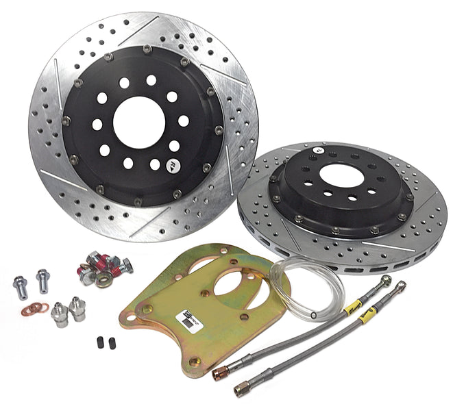 EradiSpeed+1 Rear 2pc Performance Brake Rotors, SDZ<br>93-97 Chevy Camaro, Pontiac Firebird
