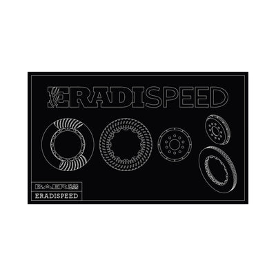 EradiSpeed+1 Rear 2pc Performance Brake Rotors, SDZ<br>93-97 Chevy Camaro, Pontiac Firebird