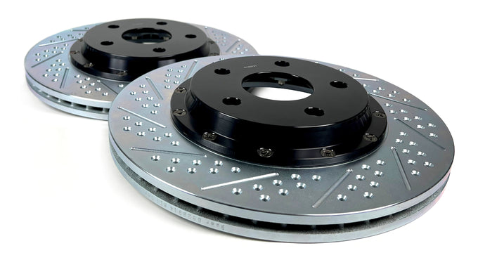 EradiSpeed+ Rear 2-piece Performance Brake Rotors, SDZ<br>16-24 Chevy Camaro LT, LS, LT1