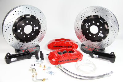 14in. Pro+ Rear Brake Kit - Red<br>05-18 Dodge Charger, Magnum, Challenger