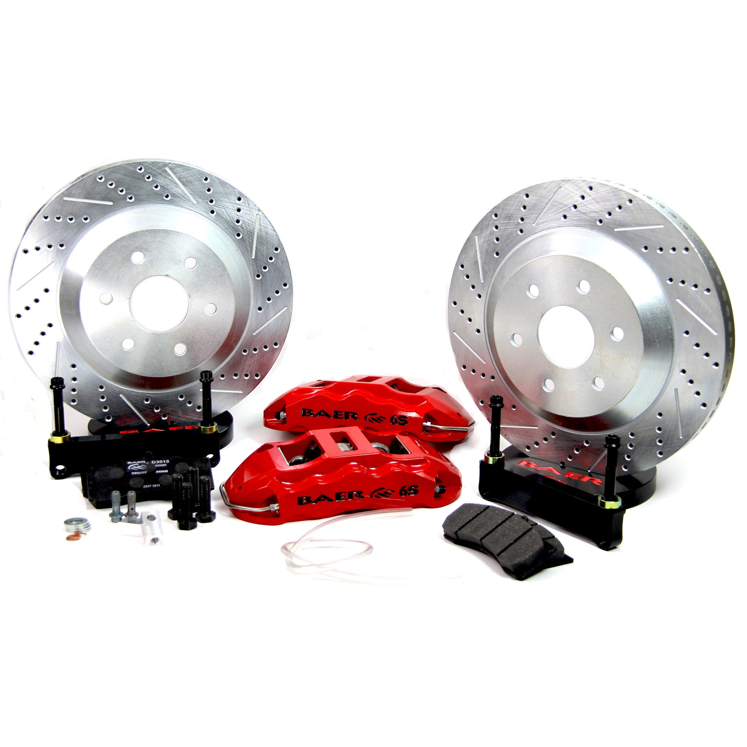 15in. Extreme Front Brake Kit, Fire Red, SDZ<br>04-08 Ford F150 4WD