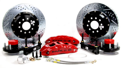 14in. Extreme+ Front Brake Kit, Blue, SDZ, Std. Studs<br>71-73 Ford Mustang, Mercury Cougar