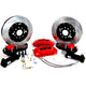 14in. Pro+ Front Brake Kit, Black, SDZ, Std. Studs<br>65-69 Ford Mustang, Fairlane, Falcon, Cougar