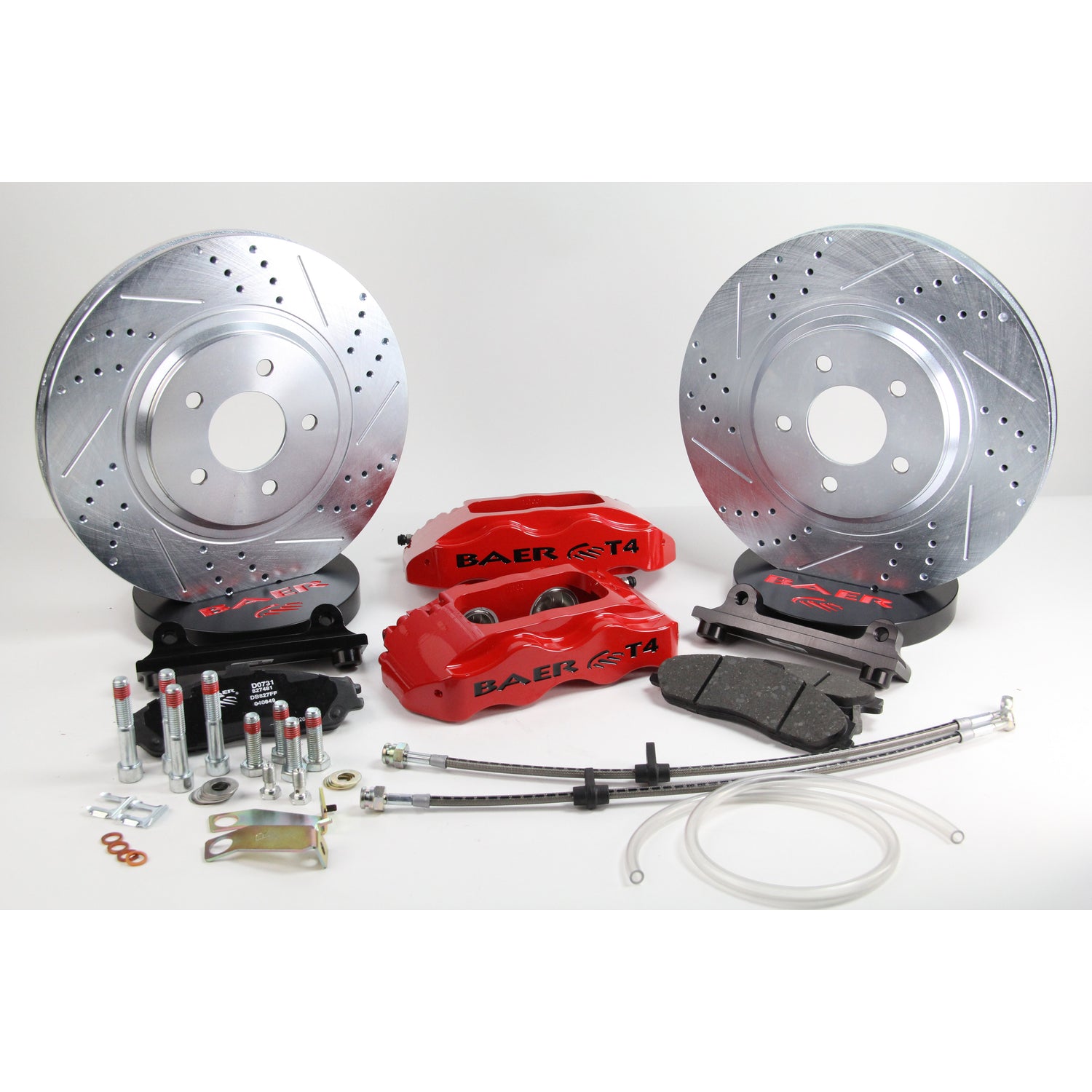 13in. Track4 Front Brake Kit, Grabber Blue, SDZ<br>94-04 Ford Mustang SN95