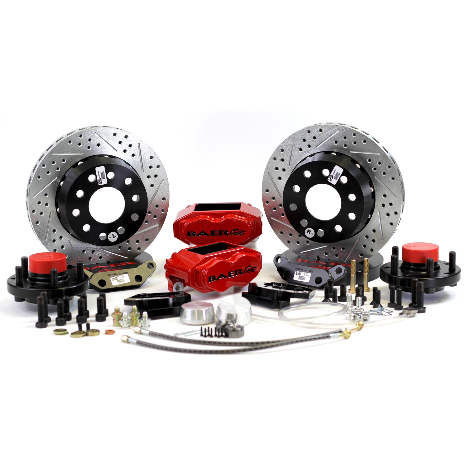 11in. SS4+ Front Brake Kit, Blue, SDZ, Std. Studs<br>68-69 Ford Mustang, Fairlane, Torino, Cougar