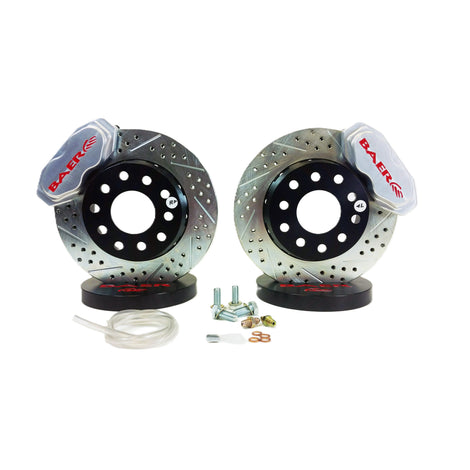 11in. SS4+ Deep Stage Front Brake Kit, Clear, SDZ<br>79-93 Ford Mustang, 87-93 V8 Spindles 5-Lug