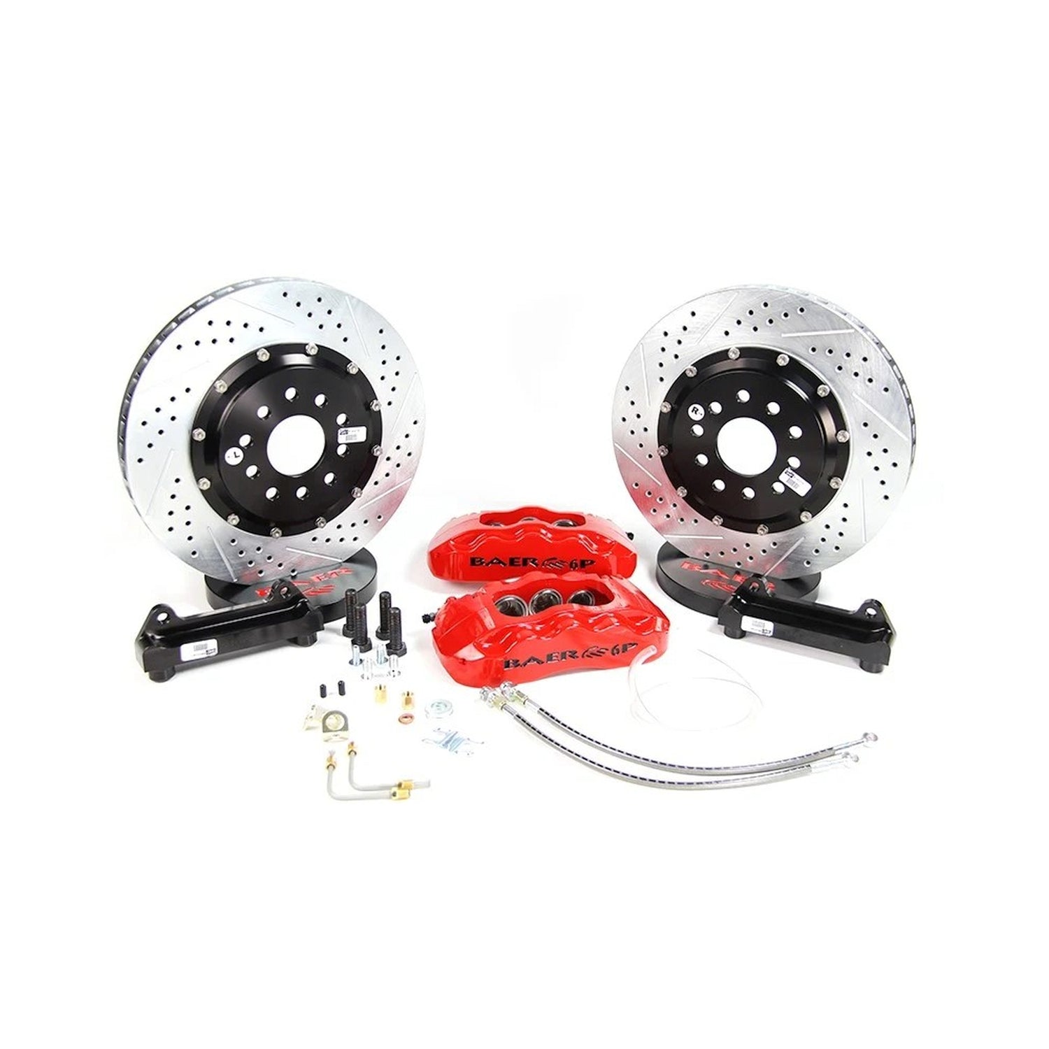 14in. Pro+ Front Brake Kit - Red<br>03-06 Ford Crown Victoria, Mercury Marauder