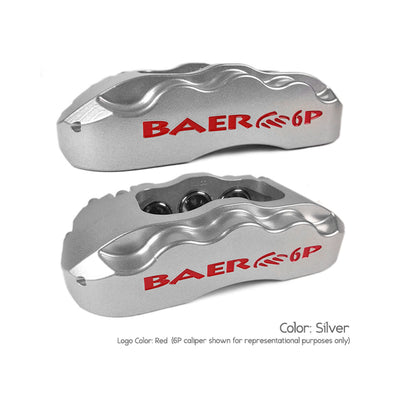 13in. Pro+ Rear Brake Kit, Silver, SDZ<br>65-66 Ford Mustang 8/9in Small Bearing