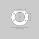 14in. Pro+ Rear Brake Kit, Hugger Orange, SDZ<br>65-66 Ford Mustang 8/9in Small Bearing