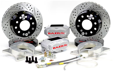 11in. SS4+ Deep Stage Rear Brake Kit, Clear, SDZ<br>Ford 9in Small Bearing, 5x4.5/4.75 BC