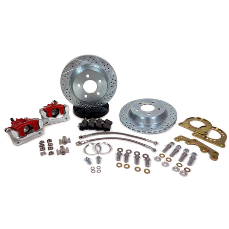11.65in. Classic Series Rear Brake Kit<br>Ford 8/9in Small Bearing, Staggered Shock