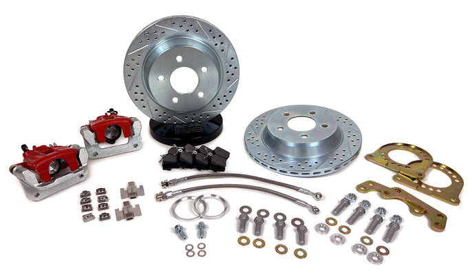 11.65in. Classic Series Rear Brake Kit<br>Ford 8/9in Small Bearing, Staggered Shock