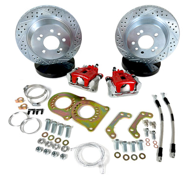 11.65in. Classic Series Rear Brake Kit<br>Ford 8.8 C-Clip Rear, 2.5in Standoff, 4 Lug