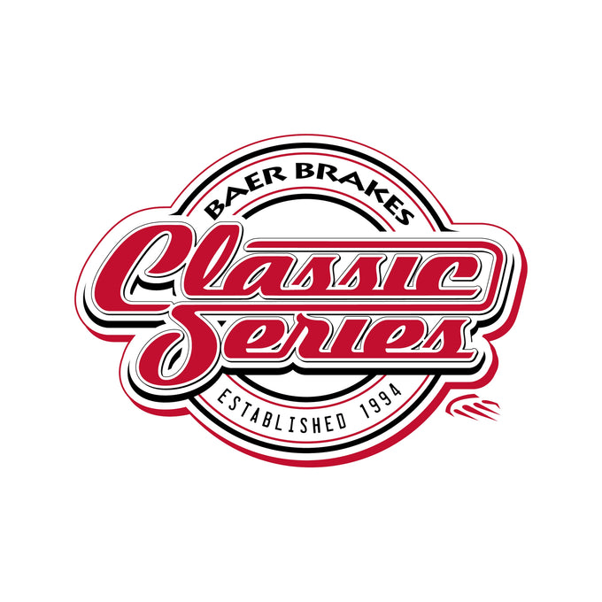 11.65in. Classic Series Rear Brake Kit<br>Ford 8.8 C-Clip Rear, 2.5in Standoff, 4 Lug