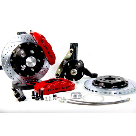 13in. Pro+ Front Brake Kit, Red, SDZ, Std. Studs<br>82-92 GM F-Body Camaro, Firebird