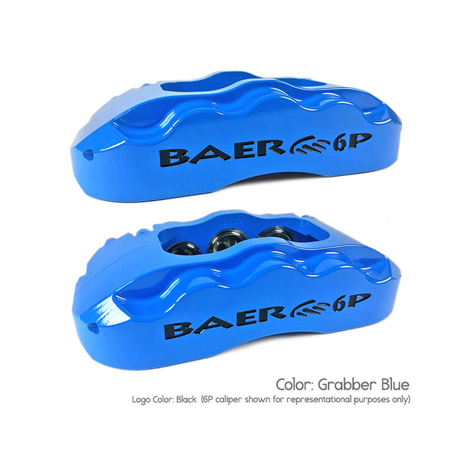13in. Pro+ Front Brake Kit, Blue, SDZ, Std. Studs<br>73-77 GM A-Body, 70-81 F-Body 2in Drop