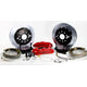 13in. Pro+ Rear Brake Kit, Silver, SDZ<br>82-92 GM F-Body Saginaw 10 Bolt Drum