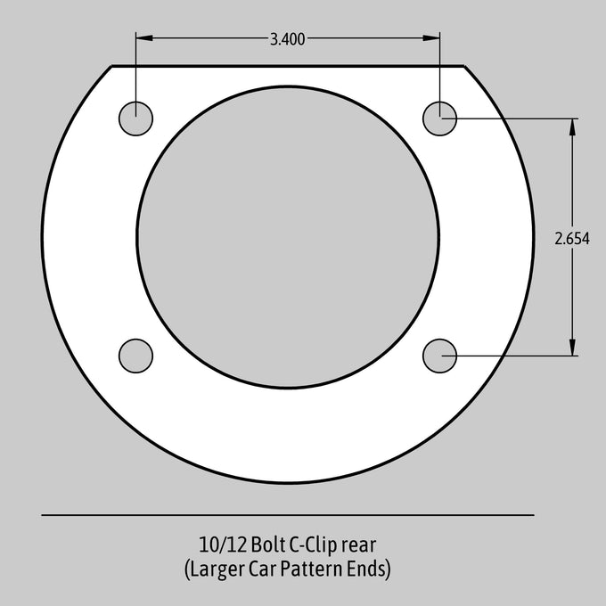 13in. Pro+ Rear Brake Kit, Black, SDZ<br>65-70 GM Full Size Large Pattern 10/12 Bolt