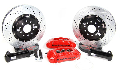 14in. Pro+ Front Brake Kit, Red, SDZ<br>07-17 Jeep Wrangler JK