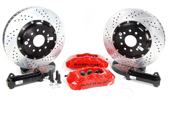 14in. Pro+ Front Brake Kit, Red, SDZ<br>07-17 Jeep Wrangler JK