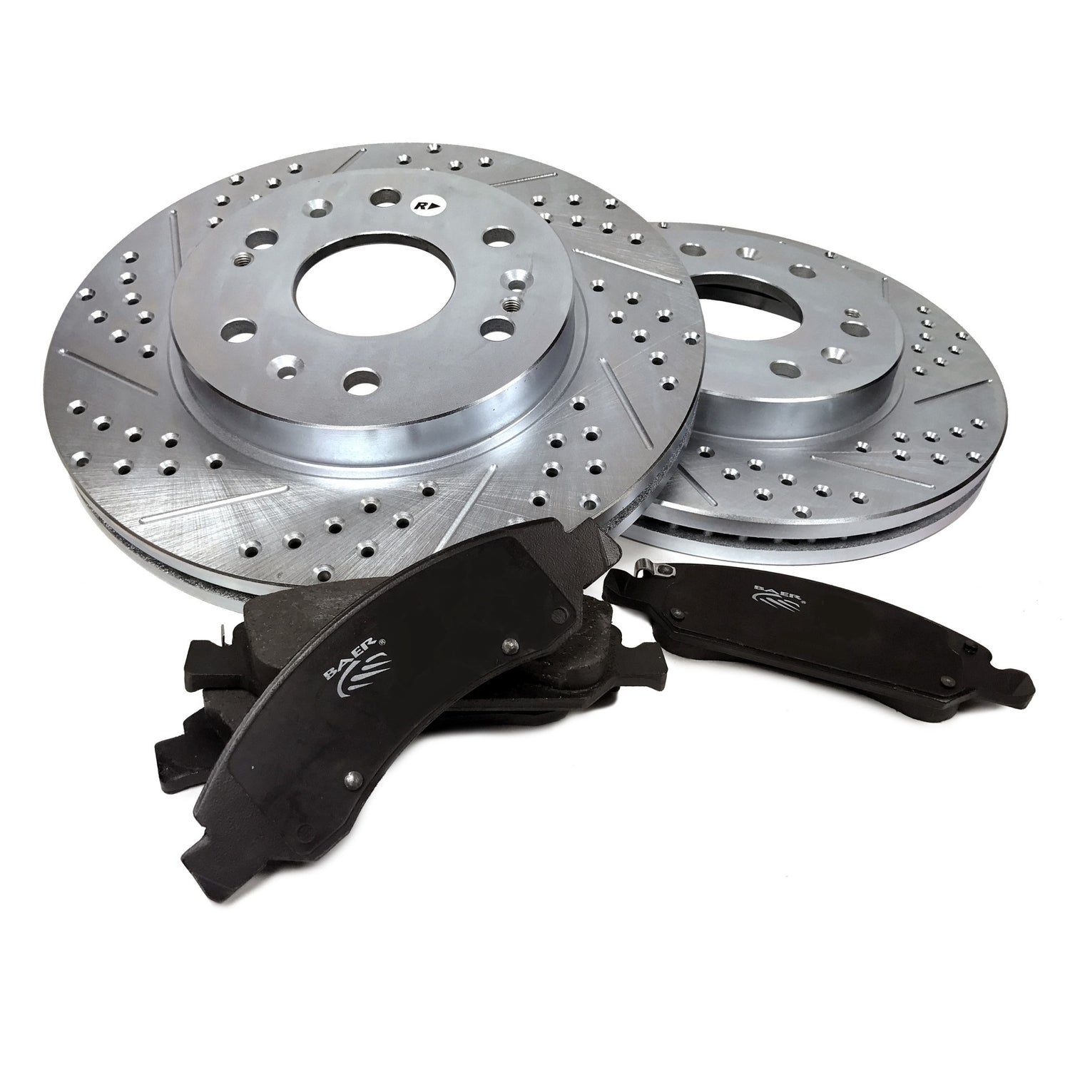 Claw Rotor and Pad Combo Kit, Front<br>99-04 Ford Mustang Base, GT