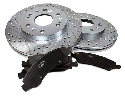 Claw Rotor and Pad Combo Kit, Rear<br>94-04 Ford Mustang Base, GT