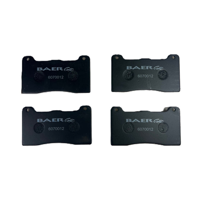 Replacement Pads for Select Baer S4 Caliper<br>Baer S4 Caliper Street Pads