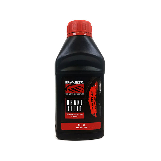 DOT4 Hi-Performance Brake Fluid, 16.9oz/500ml Bottle<br>Baer DOT4 Brake Fluid