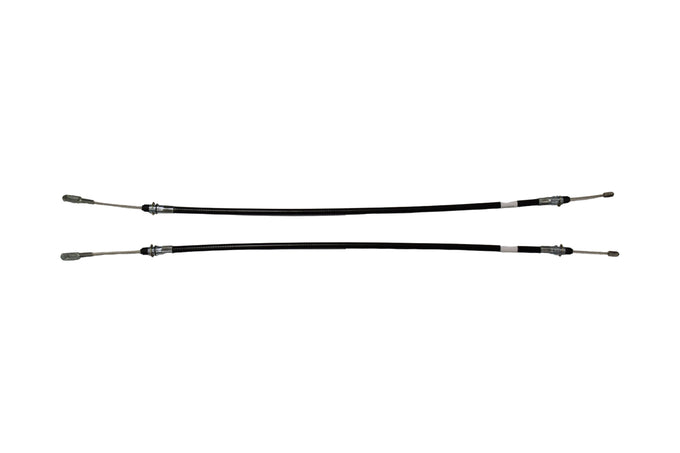 Parking Brake Cables<br>64-77 GM A-Body Baer Banksia Drum in Hat