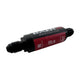 Pressure Residual Valve - 10LB, -3AN Fittings<br>Billet Aluminum, Black Anodized Finish