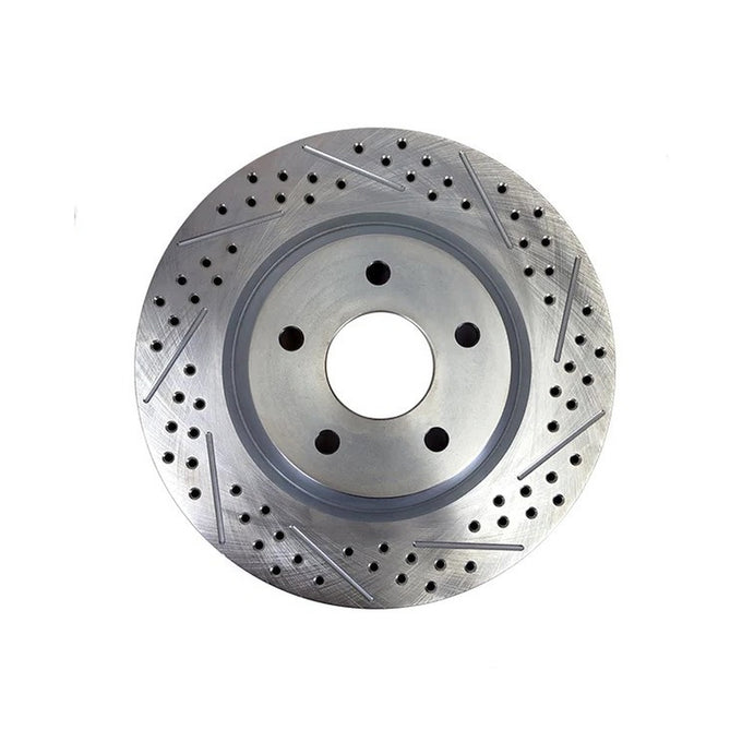 13.000in. x 1.100in., 1-pc, LH Replacement Rotor, SDZ<br>13.000x1.100, 5x4.50 BC, Tall Hat, Left