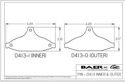 Claw Brake Pads<br>88-96 Chevy Corvette, 85-92 Camaro