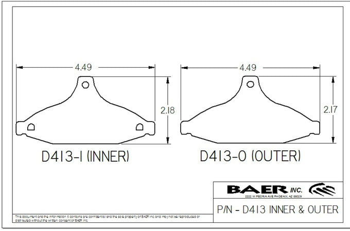 Claw Brake Pads<br>88-96 Chevy Corvette, 85-92 Camaro