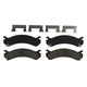 Claw Brake Pads<br>03-08 Hummer H2, 02-06 Chevy Avalanche 2500