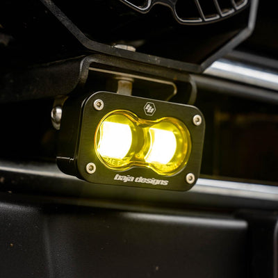 S2 SAE LED Auxiliary Light Pod Pair <br> Universal Fit
