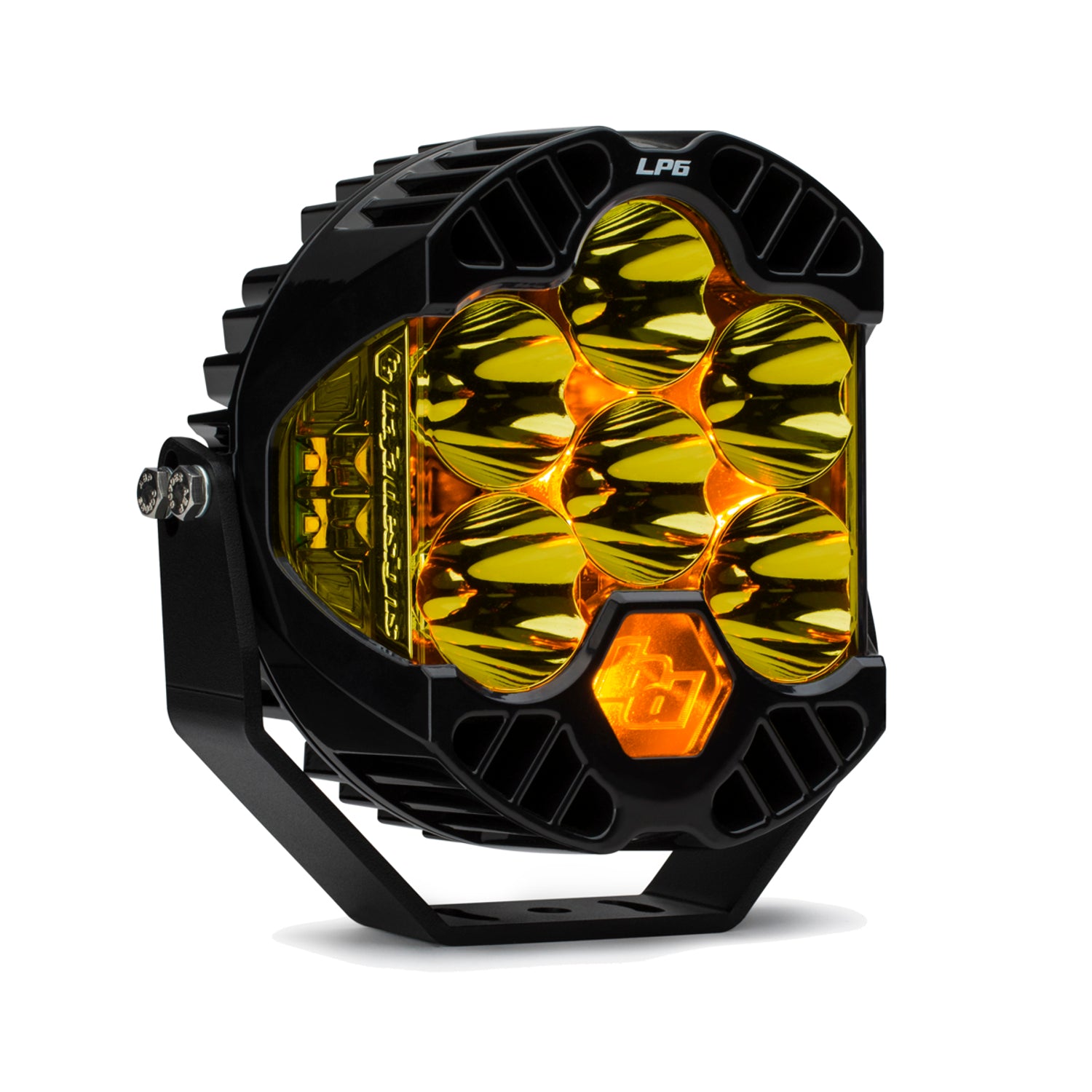 LP6 Pro LED Auxiliary Light Pod <br> Length 6.5in X Depth 3.2in X Height 6.5in