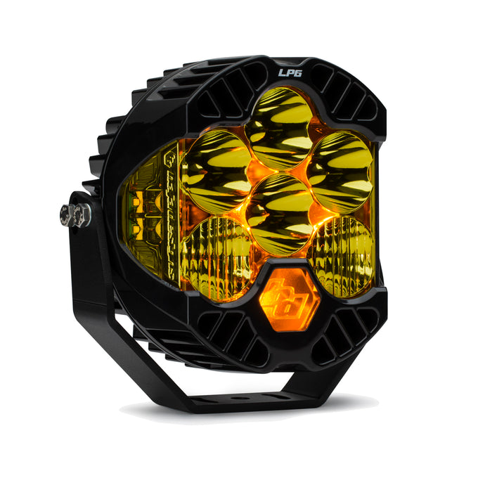 LP6 Pro LED Auxiliary Light Pod <br> Length 6.5in X Depth 3.2in X Height 6.5in