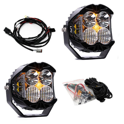 LP4 Pro Driving/Combo LED Light Pod Pair <br> Length 5.1in X Depth 3.2in X Height 5.1in