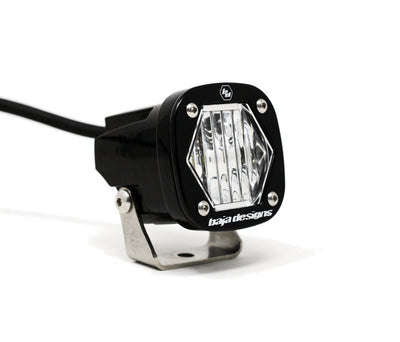 S1 Wide Cornering LED Light w/ Mounting Bracket <br> Length 2.1in X Depth 2.1in X Height 2.1in