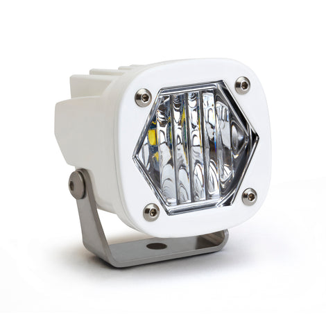 LED Light Pods S1 Wide Cornering White Single <br> Length 2.1in X Depth 2.1in X Height 2.1in
