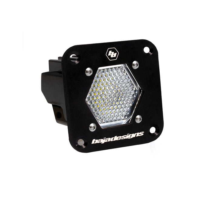 S1 Work/Scene LED Light Pod Flush Mount <br> Length 2.1in X Depth 2.1in X Height 2.1in